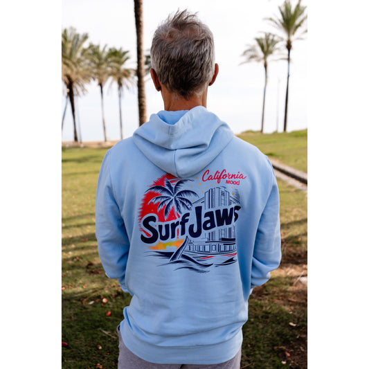 Sudadera SurfJaws "California Mood" - 100% Orgánica