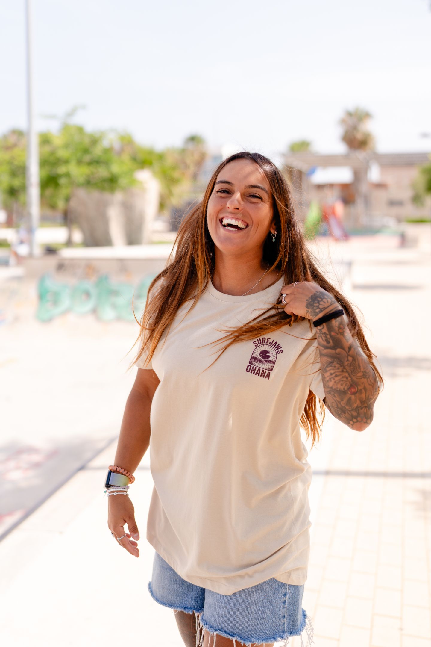 Camiseta SurfJaws Ohana – Familia Surf Urbana