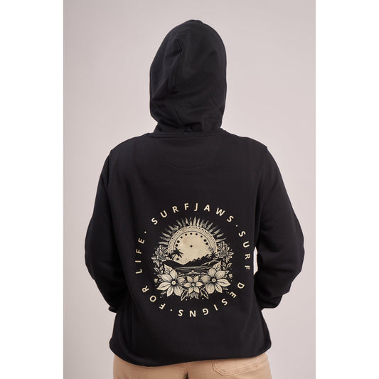 sudadera con capucha 100% orgánica estilo surf