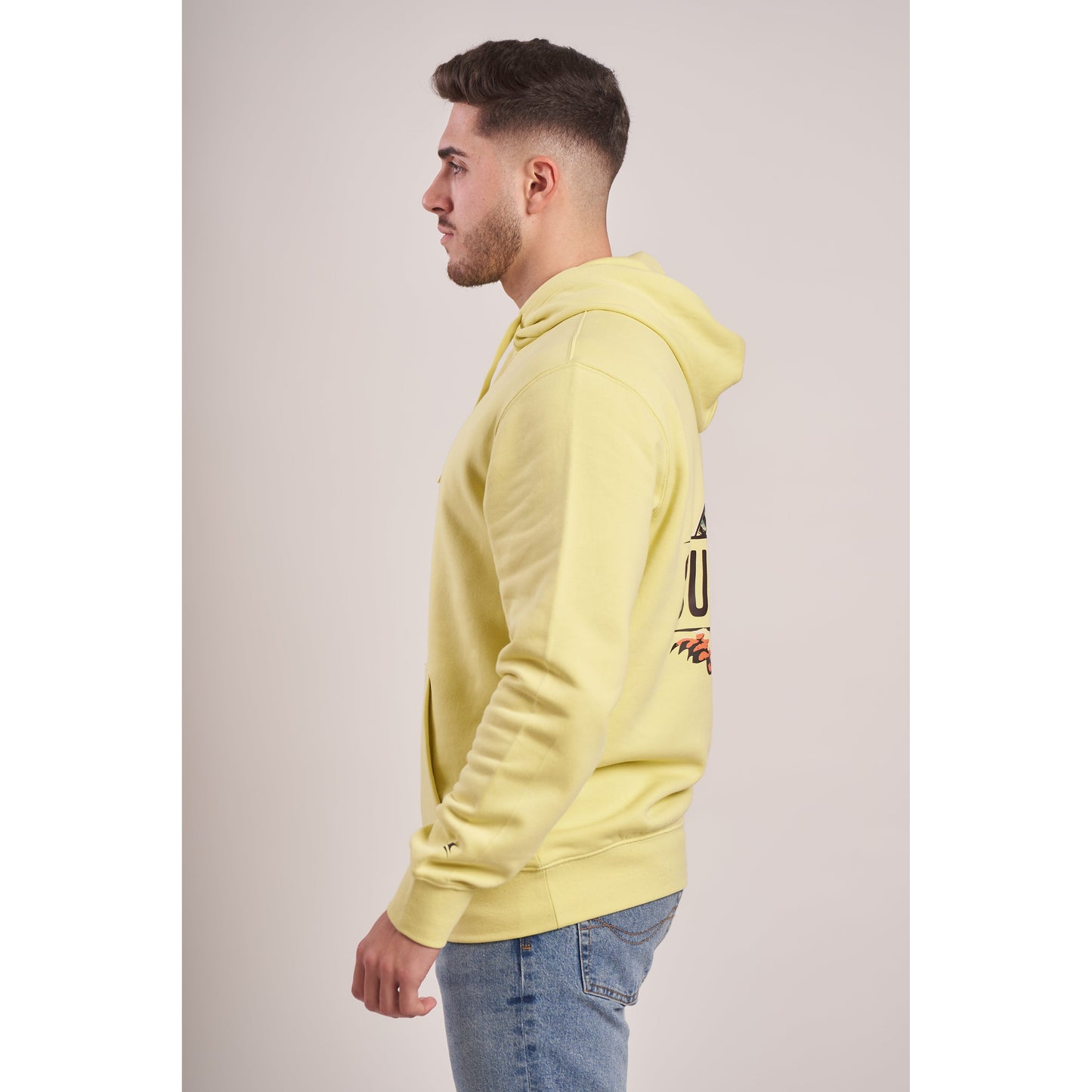 Sudadera con capucha Hombre Lemon.  100% ecologica