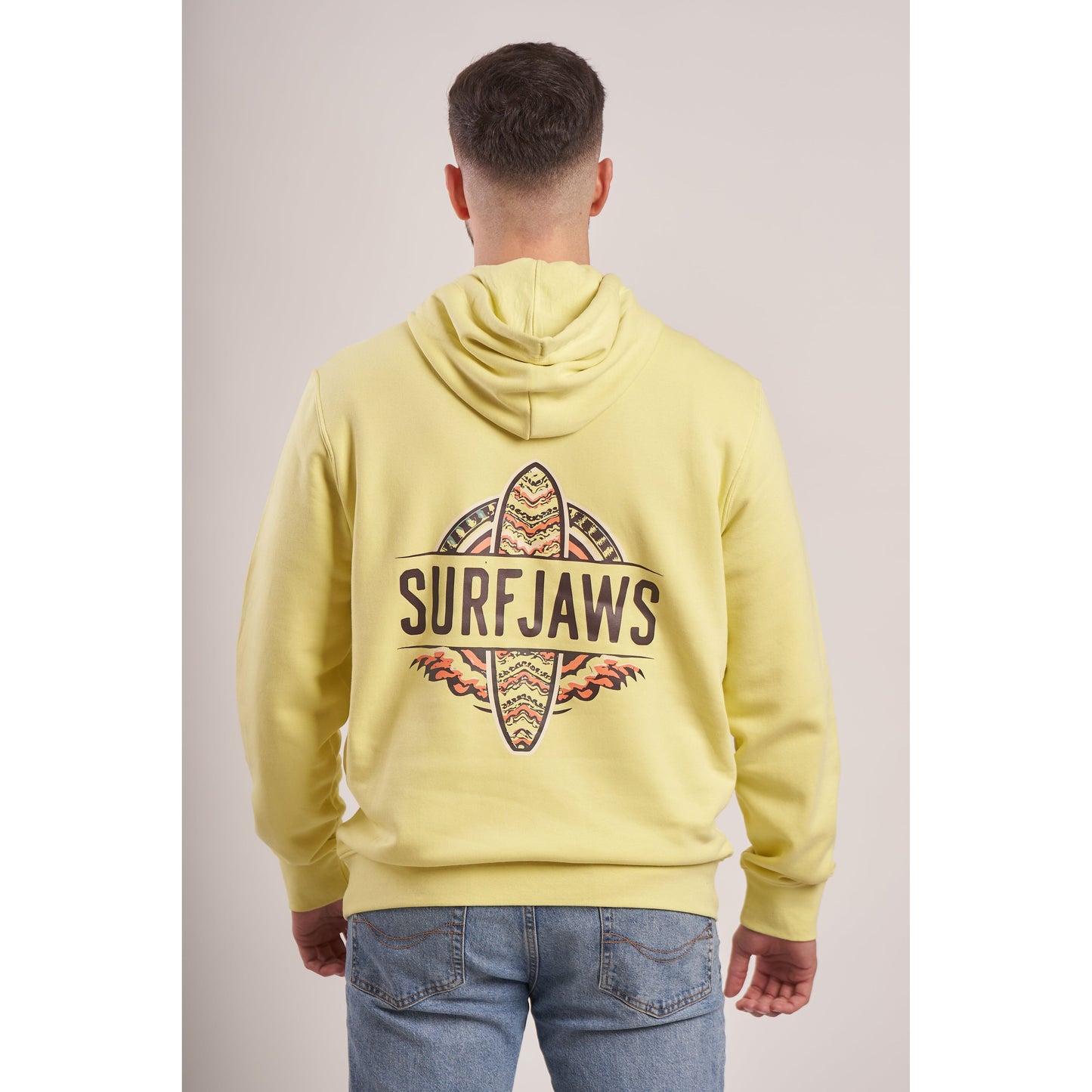 Sudadera con capucha Hombre Lemon.  100% ecologica