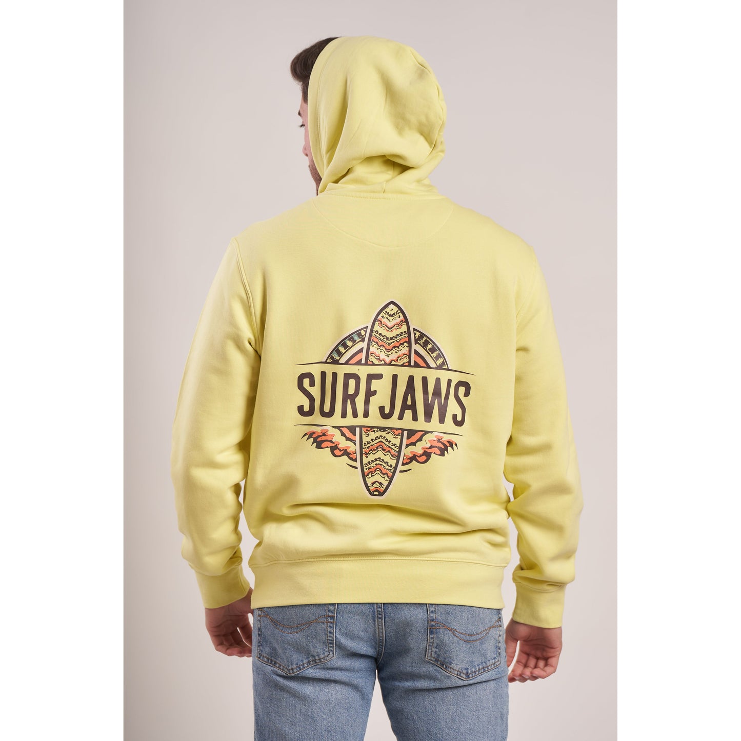 Sudadera con capucha Hombre Lemon.  100% ecologica