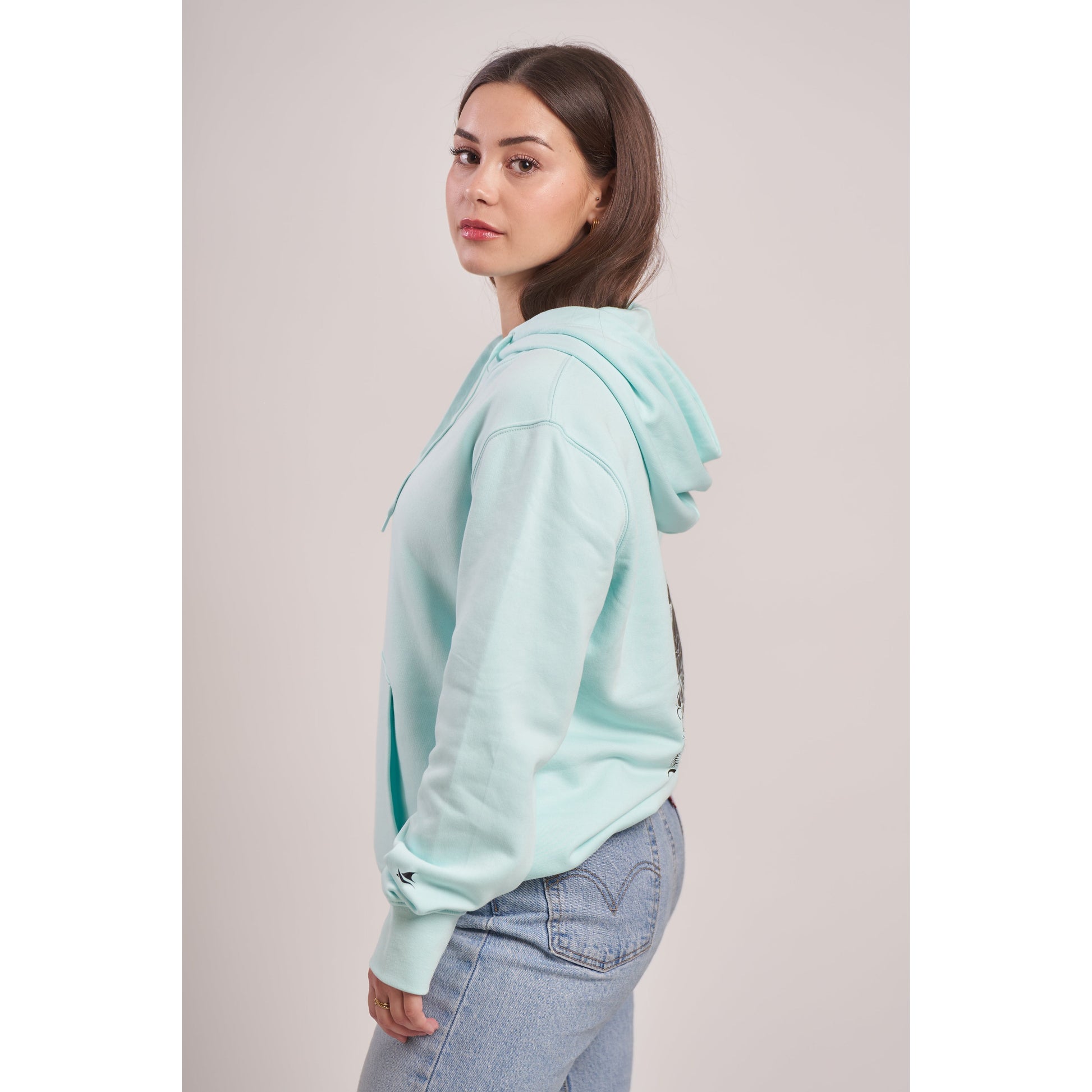 sudadera con capucha 100% orgánica estilo surf