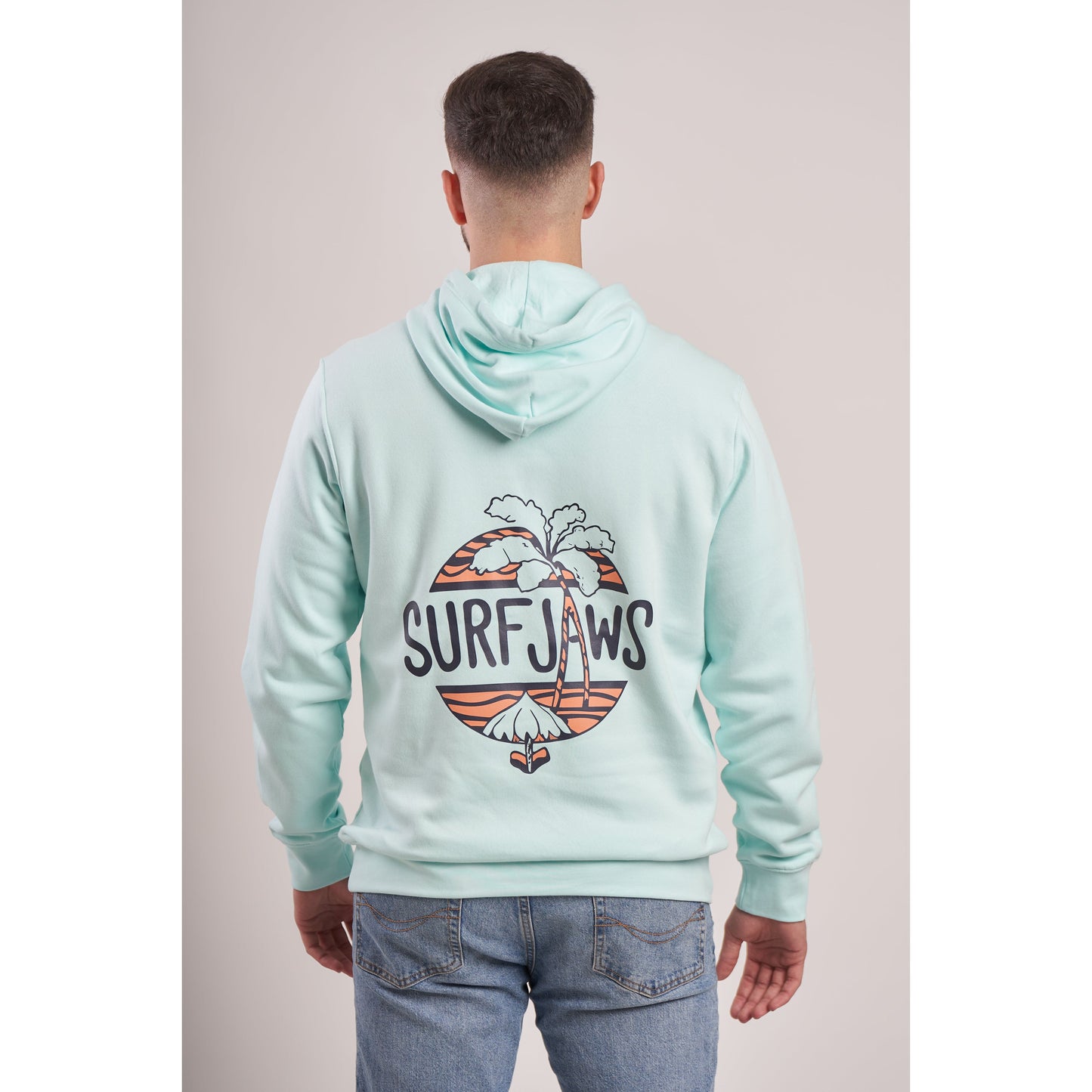 sudadera con capucha 100% orgánica estilo surf