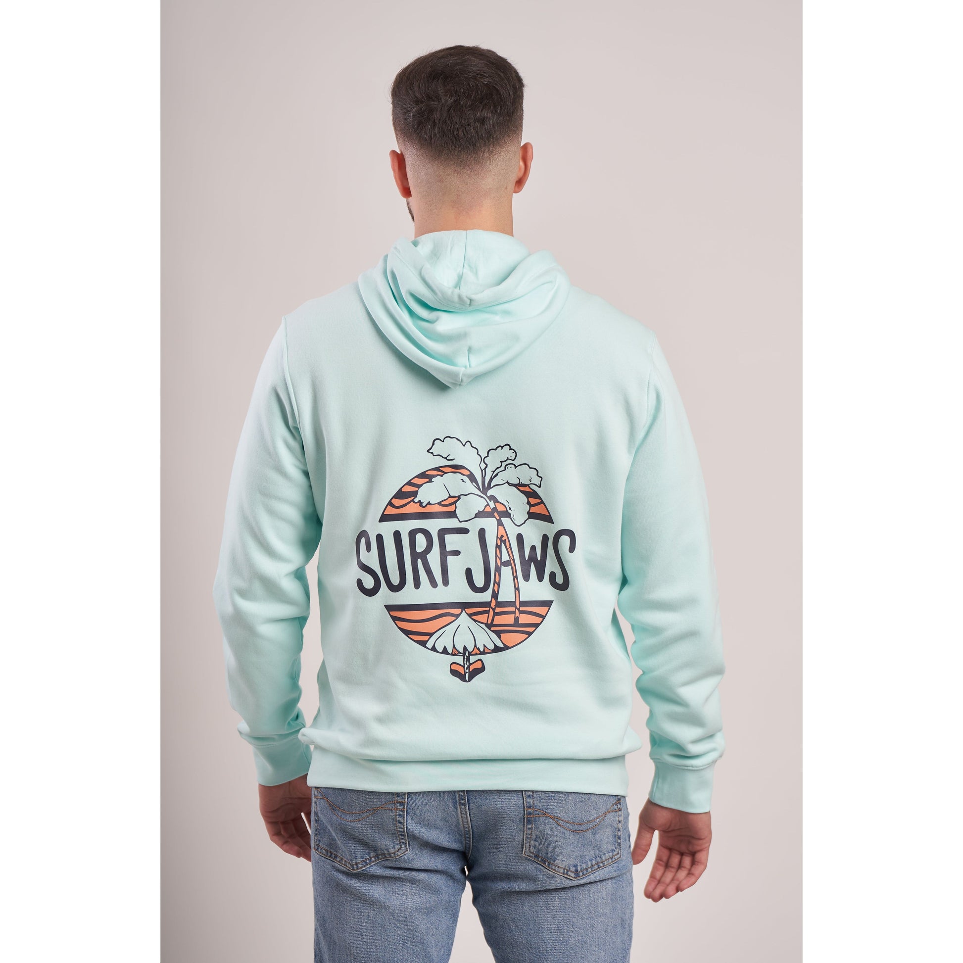 sudadera con capucha 100% orgánica estilo surf