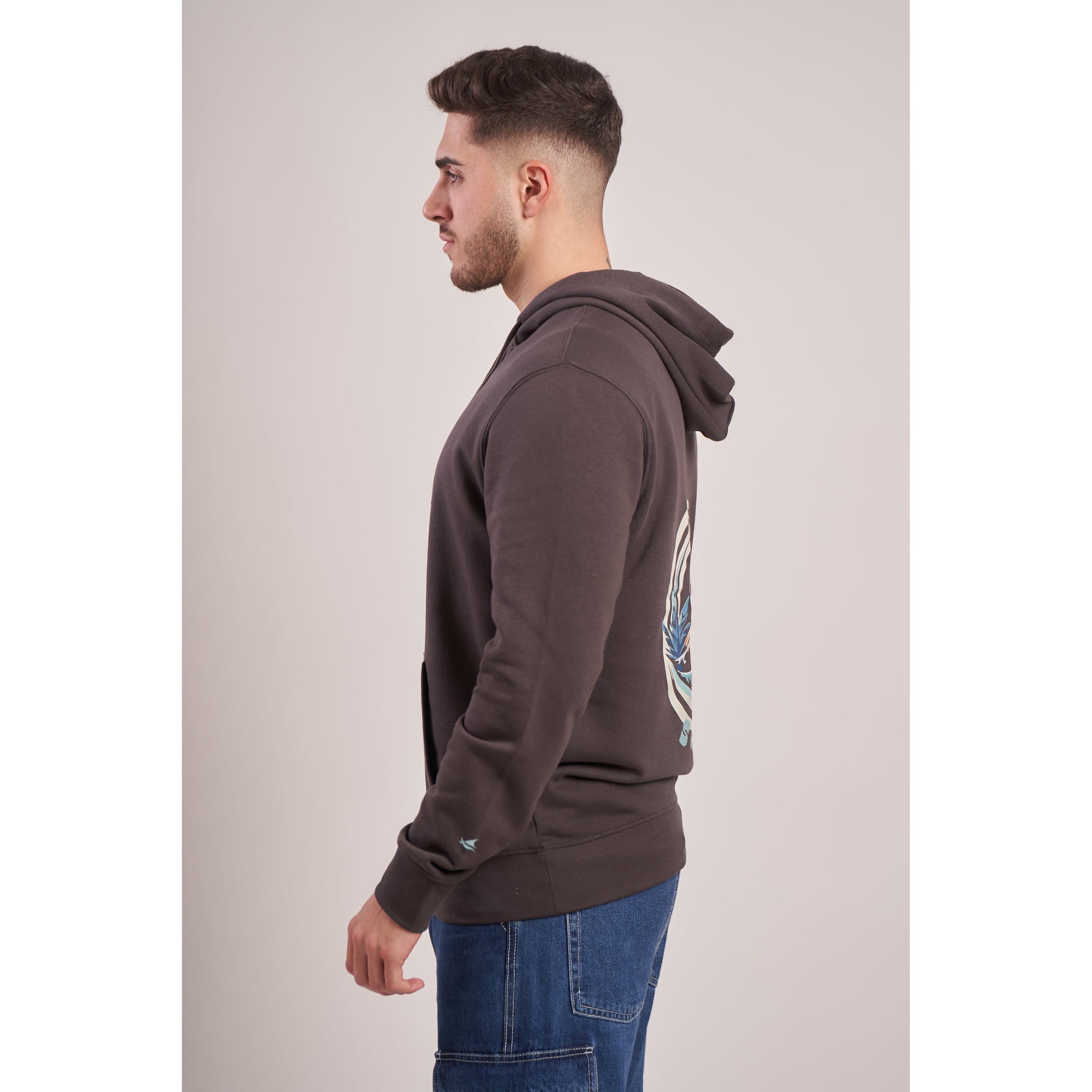 sudadera con capucha 100% orgánica estilo surf