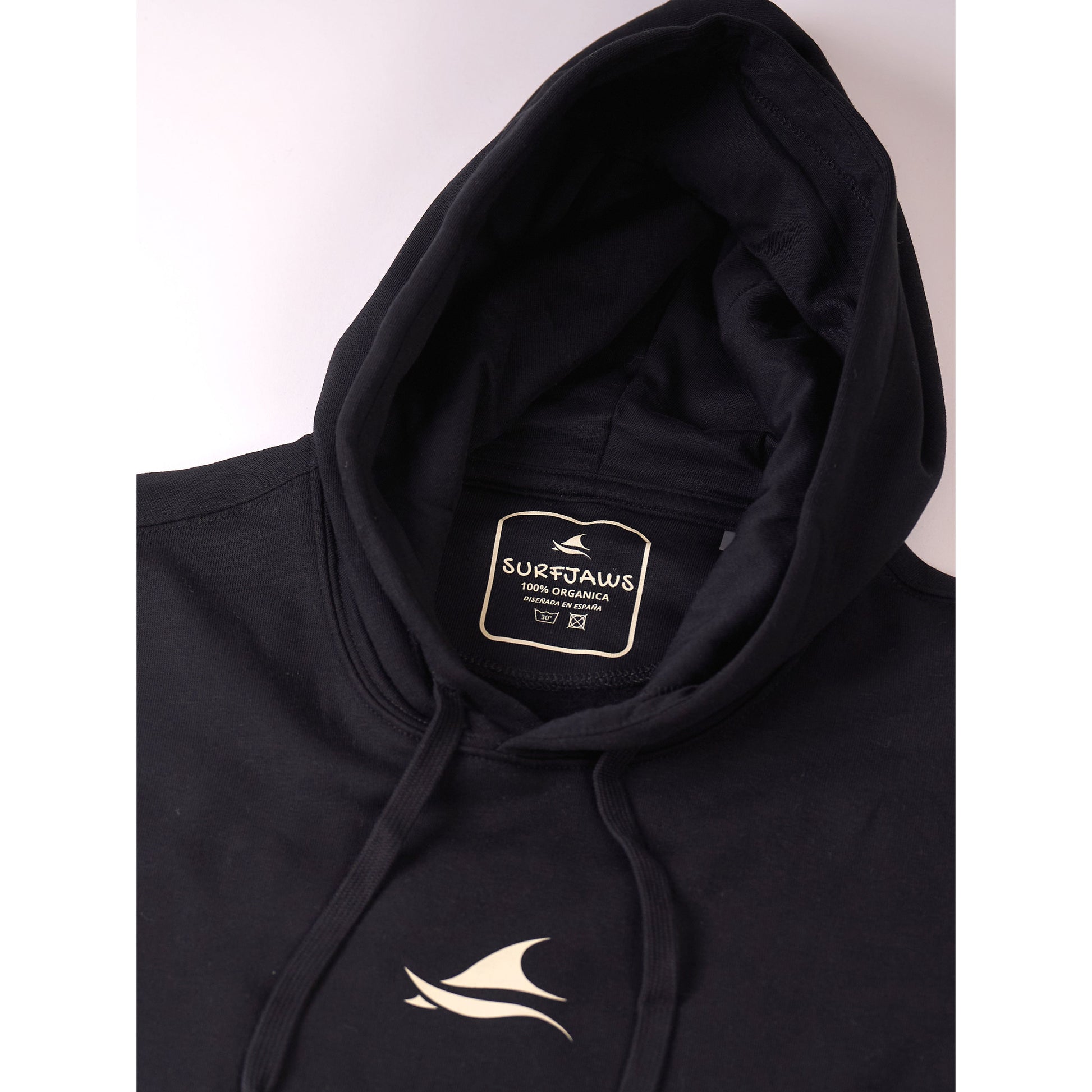 sudadera con capucha 100% orgánica estilo surf