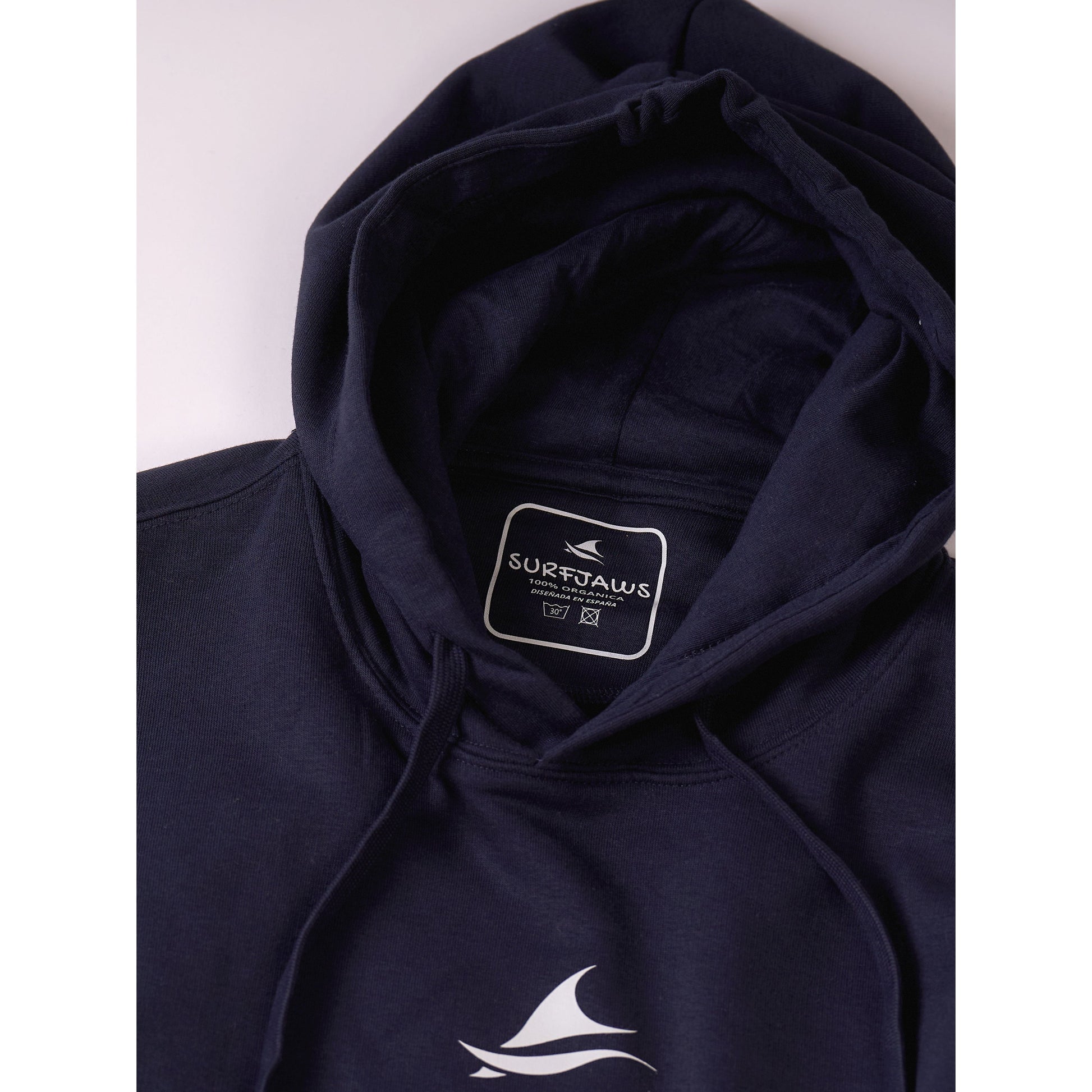sudadera con capucha 100% orgánica estilo surf