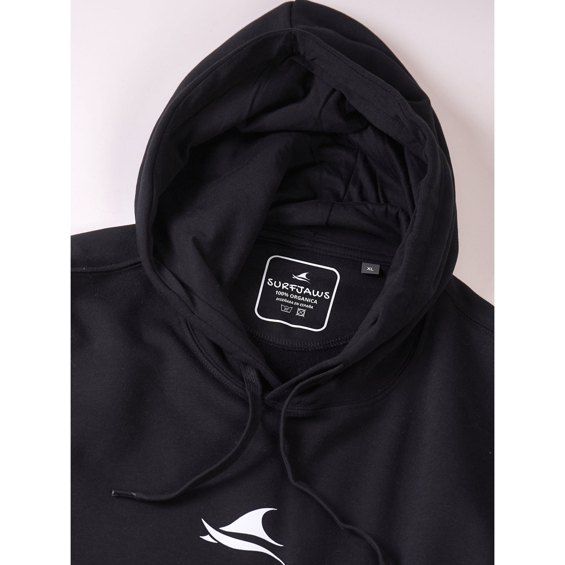 sudadera con capucha 100% orgánica estilo surf