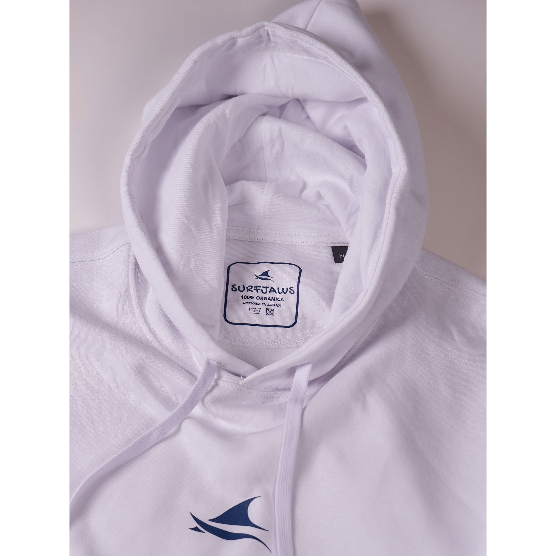 sudadera con capucha 100% orgánica estilo surf