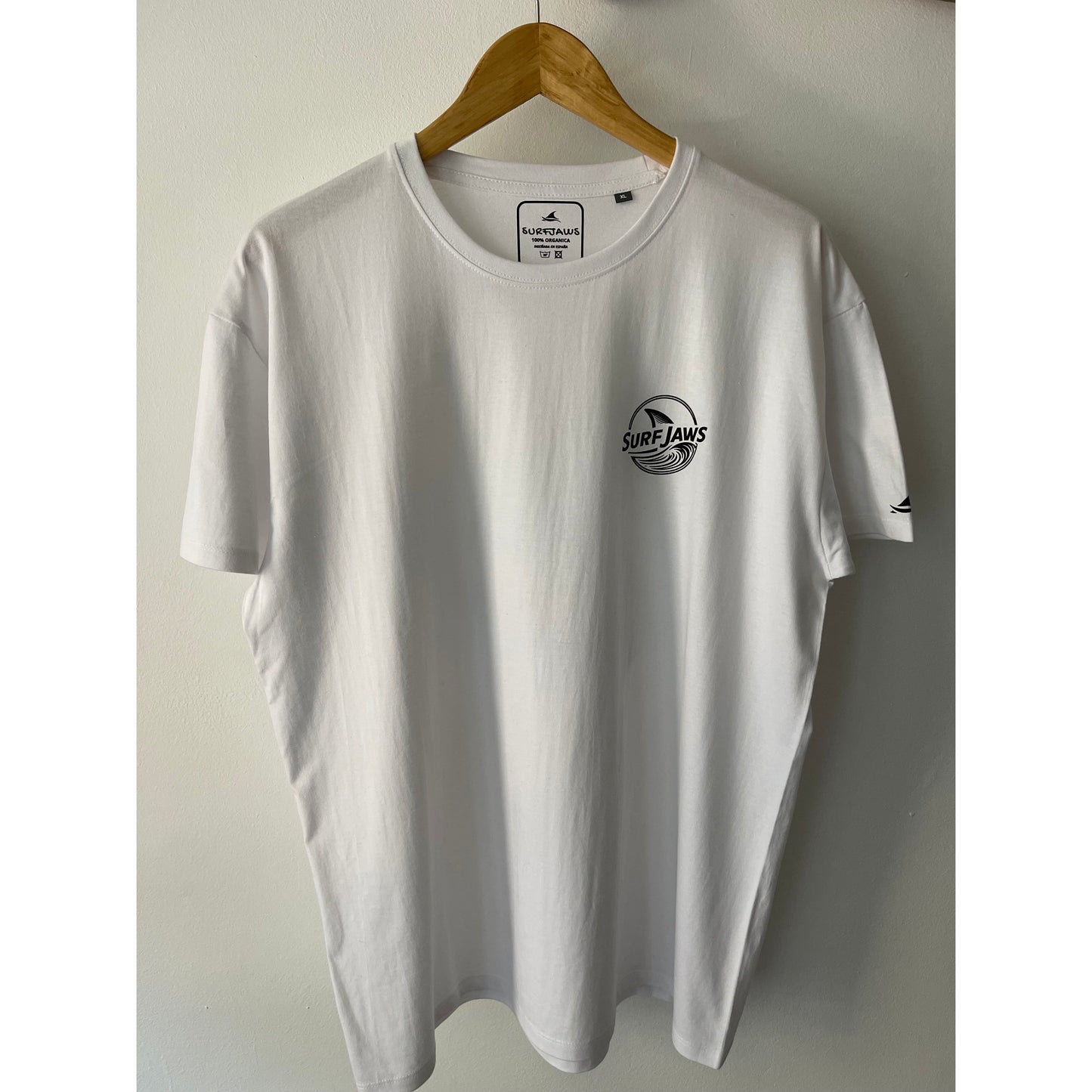 Camisetas 100% Algodón Orgánico con Diseño de Quilla de Surf