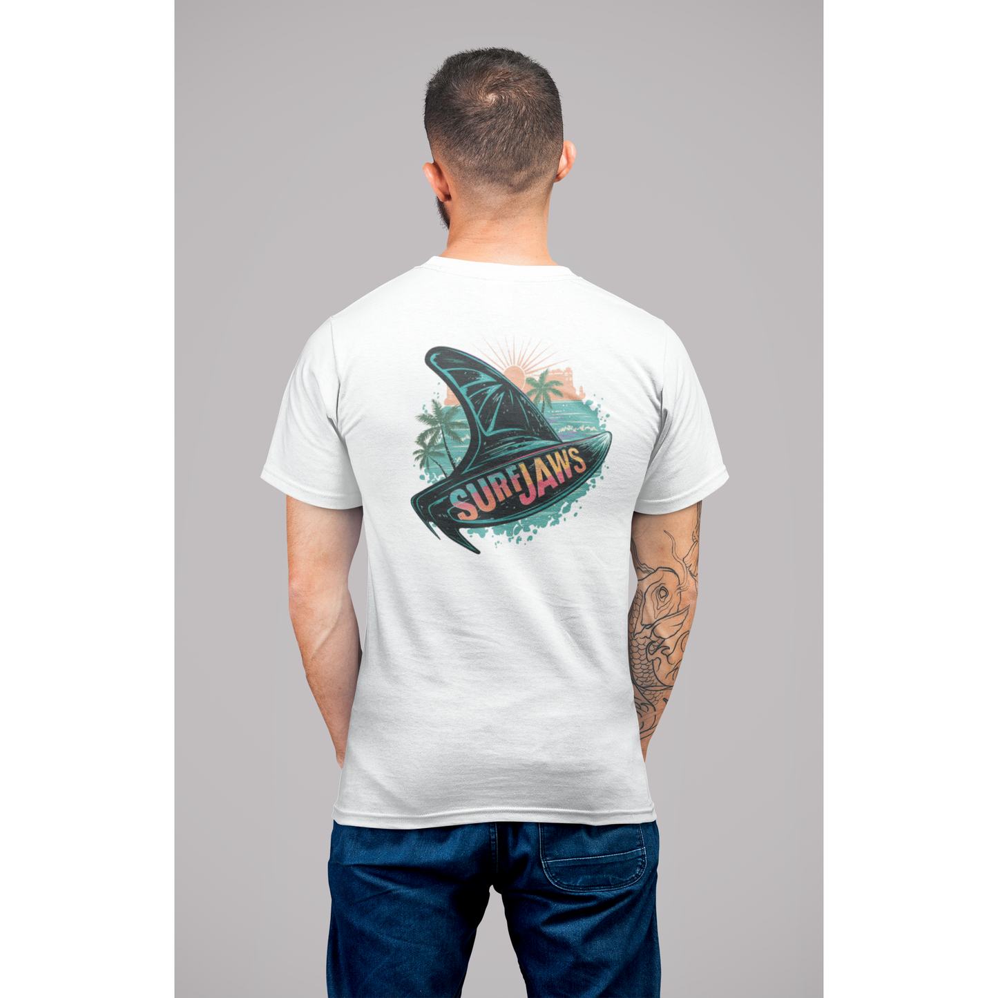 camiseta surf 100% orgánica hombre