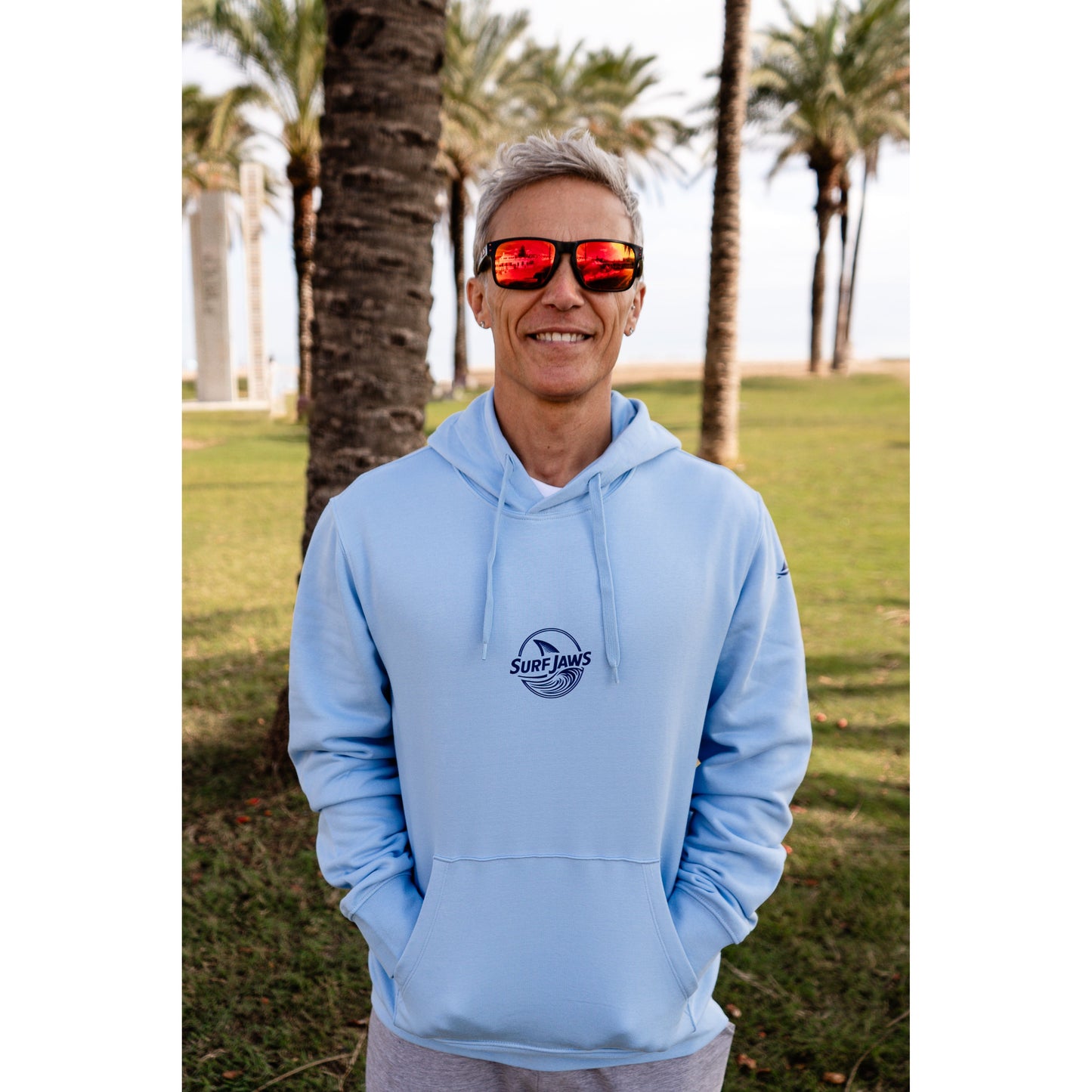 Sudadera SurfJaws "California Mood" - 100% Orgánica