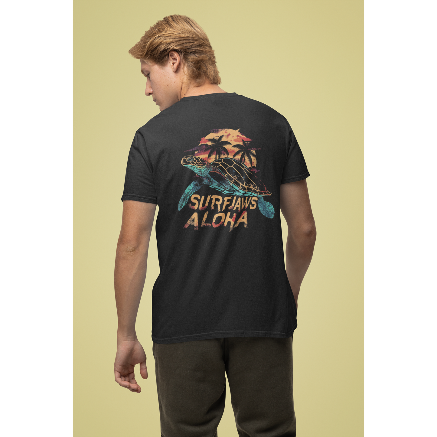 camiseta surf 100% orgánica hombre 